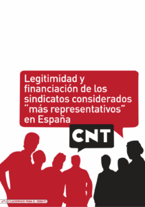 Cuadernos para el debate nº1: Legitimidad y financiación de los sindicatos considerados más representativos